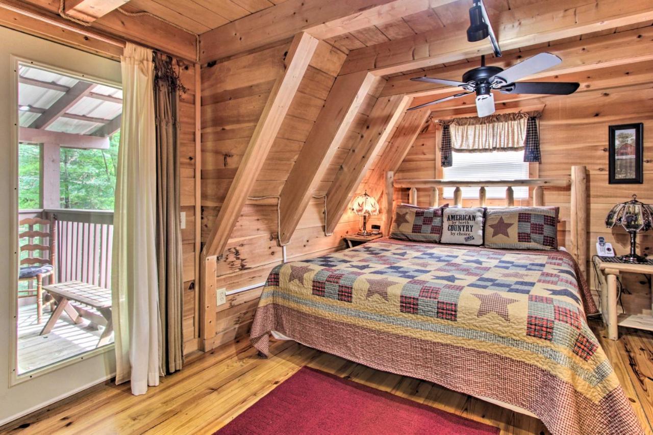 A-Frame Cabin With Hot Tub Less Than 1 Mi To Ober Gatlinburg Villa Kültér fotó