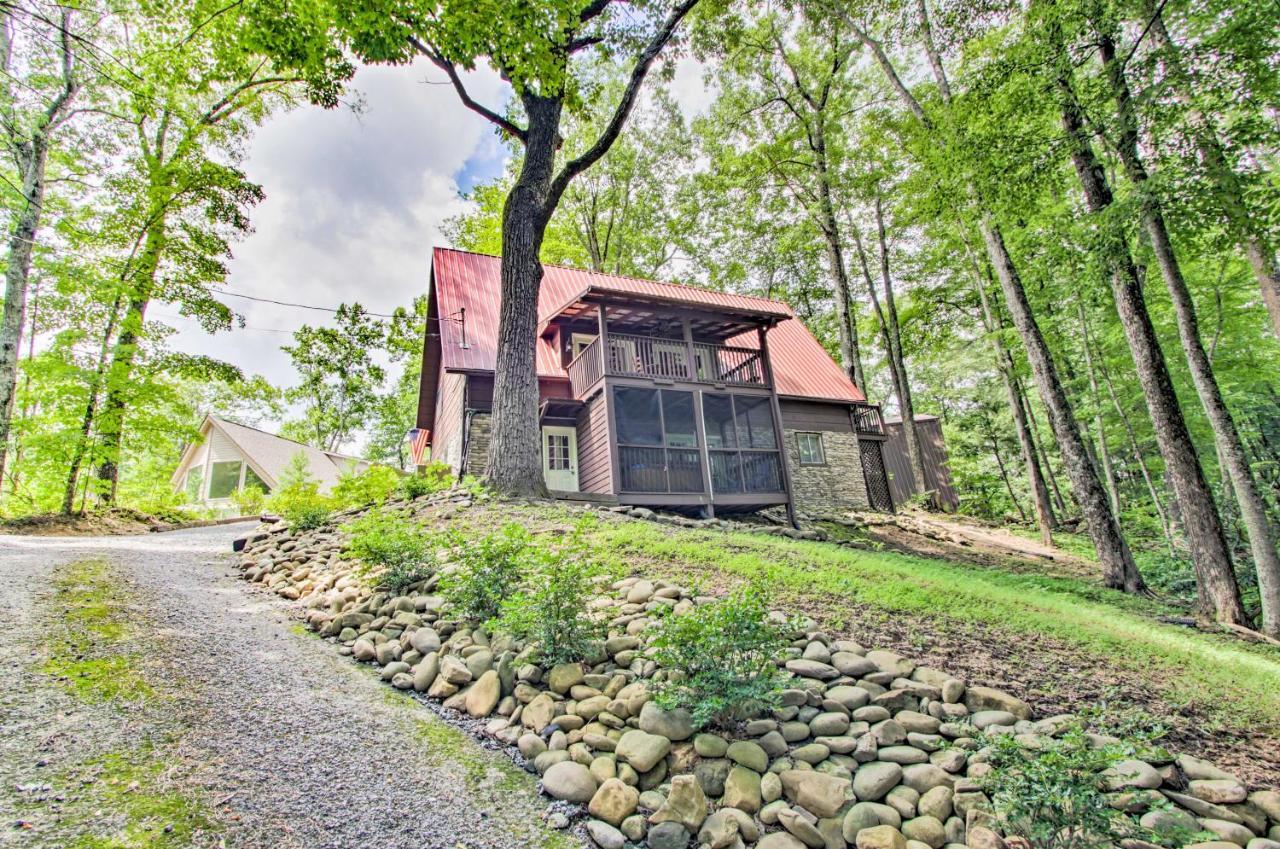 A-Frame Cabin With Hot Tub Less Than 1 Mi To Ober Gatlinburg Villa Kültér fotó
