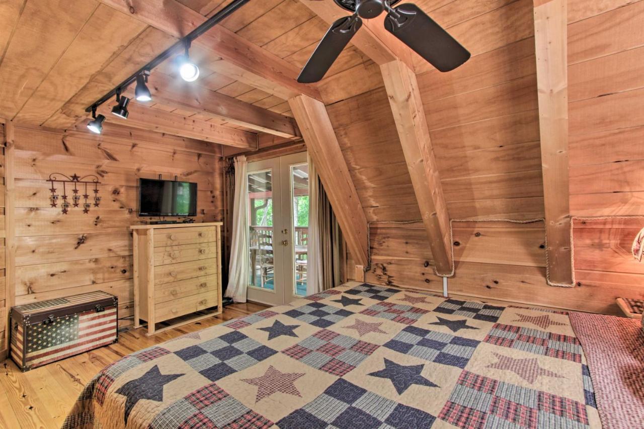A-Frame Cabin With Hot Tub Less Than 1 Mi To Ober Gatlinburg Villa Kültér fotó